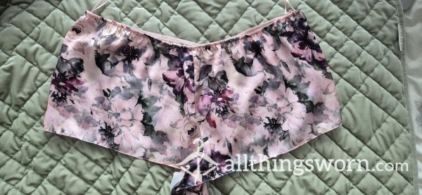 Satin Sleeping Shorts