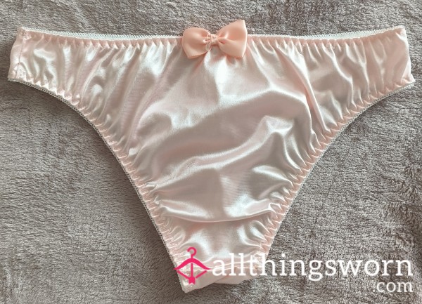 ✨ Satin Sparkly Fabric Triangle Underwear