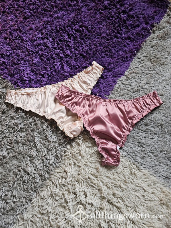 Satin Thongs