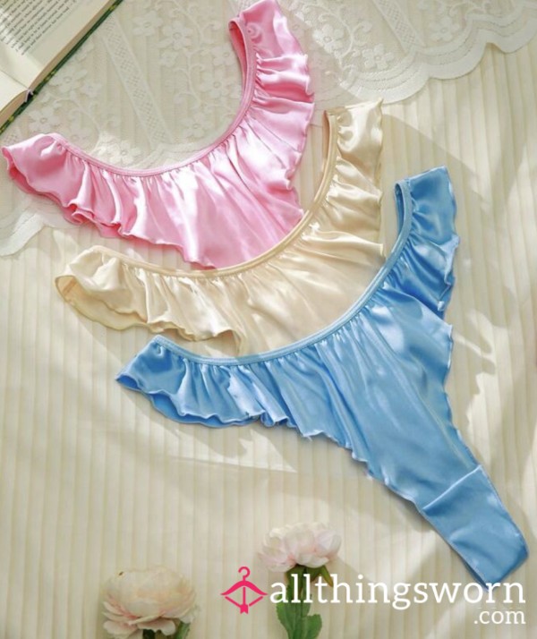 Satin Thongs