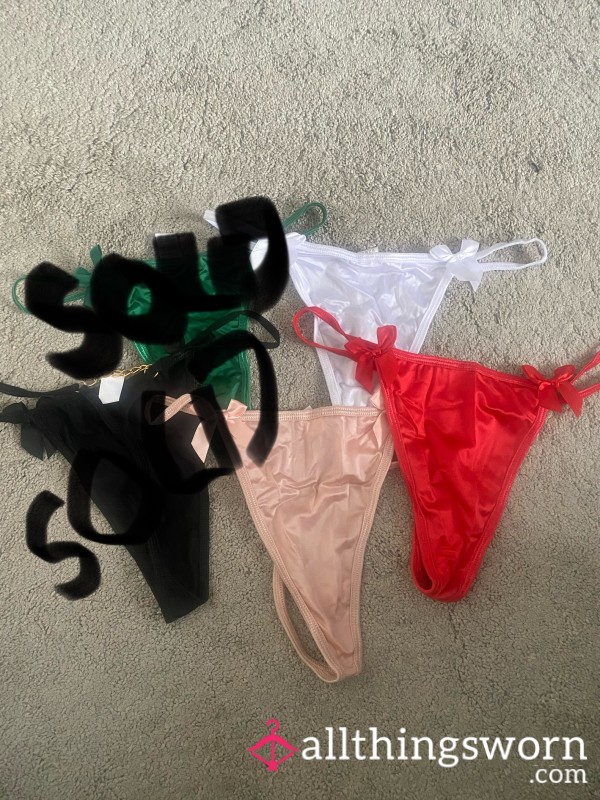 Satin Thongs