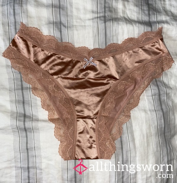 Satin Triangle Panties