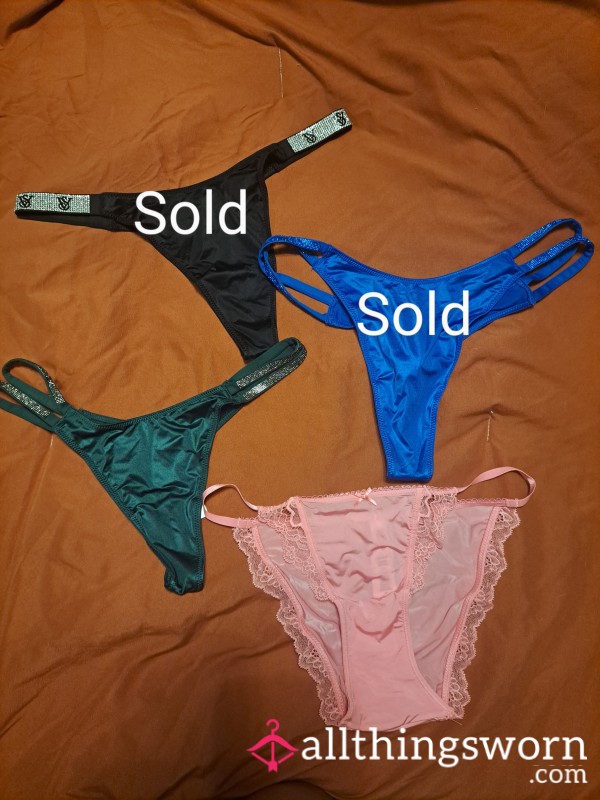 Satin Victoria's Secret Panties/ Thongs 💝