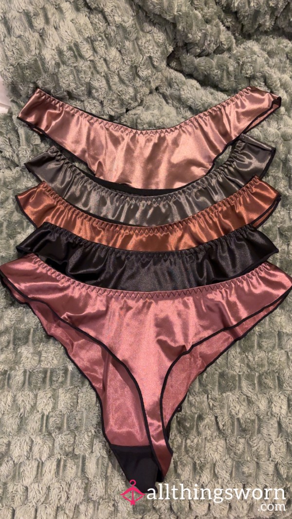 Satin/silky Frill Panties