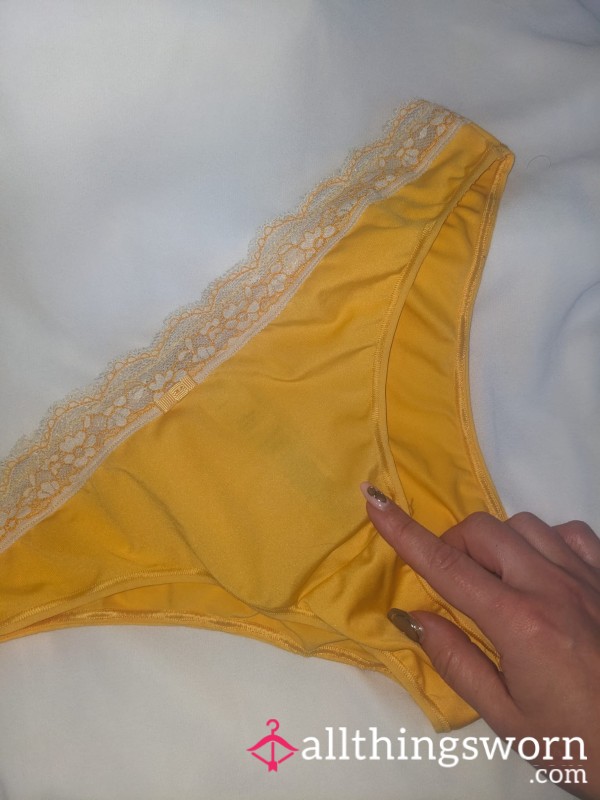 Saucy Mustard Yellow 12 Hour Shift Panties