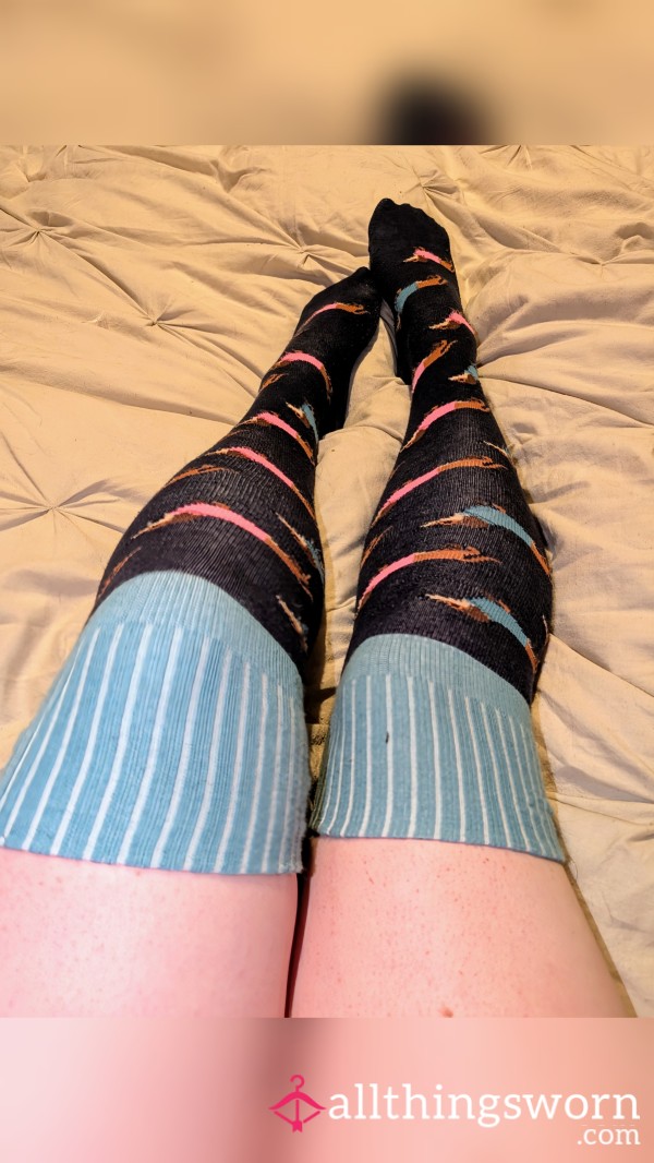 Sausage Dog Over Knee Socks