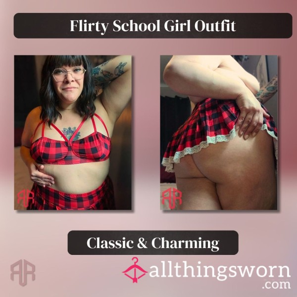 Flirty School Girl Outfit – Cla**ic & Charming