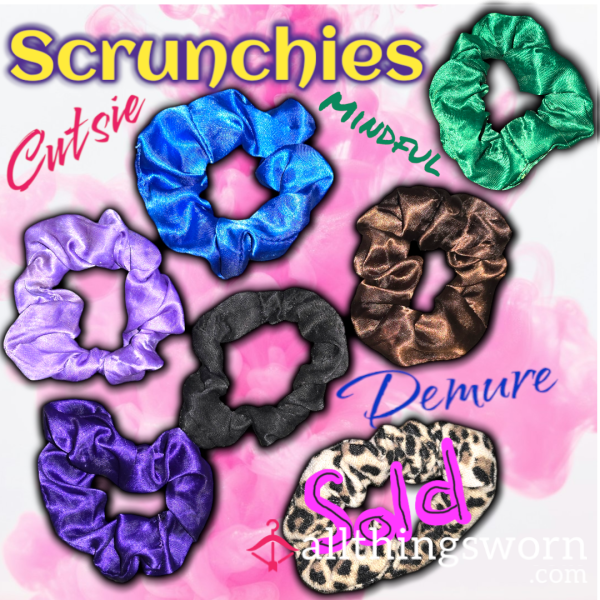 Scrunchies 🩵💚💜💙