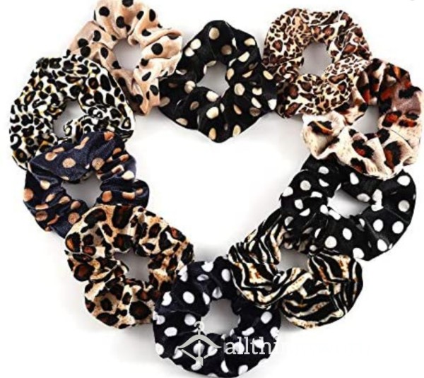 Scrunchies Worn In Hair, Around Pits, Or On Feet