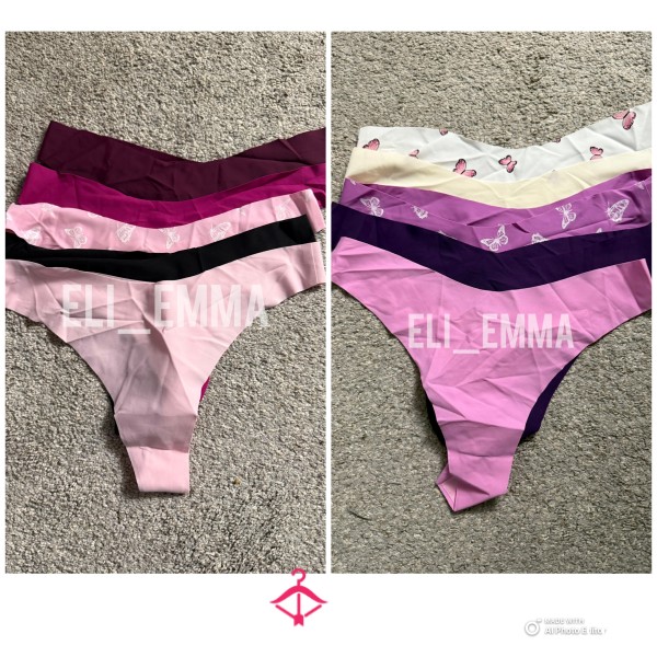 Seamless Thongs- Worn 24 Hours + Masturbation