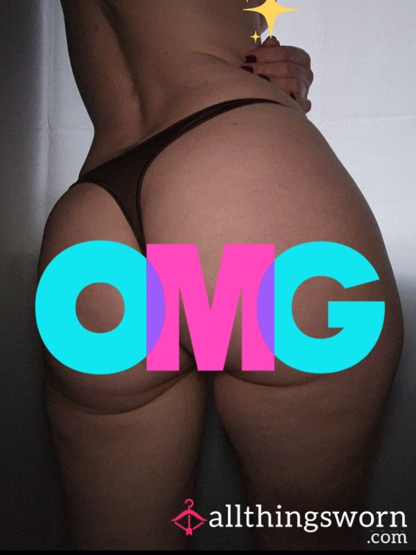 See My Juicy Thonged A** 🍑 Imagine The Scent & How It Tastes