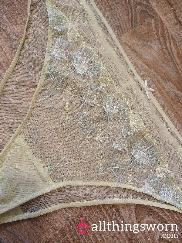 See Through Pretty Panties