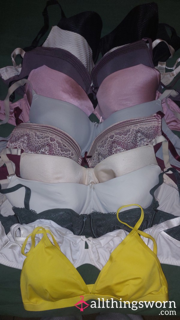 Selection Of Bras - 32F/34E/34F/36F/38E