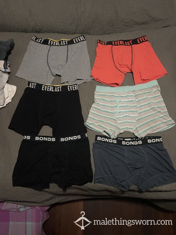 Selection Of Underwear Size L