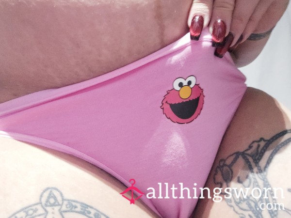 Sesame Street Character Panties Elmo BigBird Cookie Monster