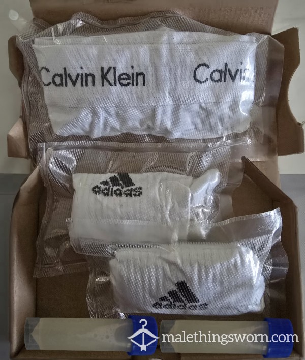 *SET* Adidas Socken+CK Boxer+ 2x C*m Fläschchen