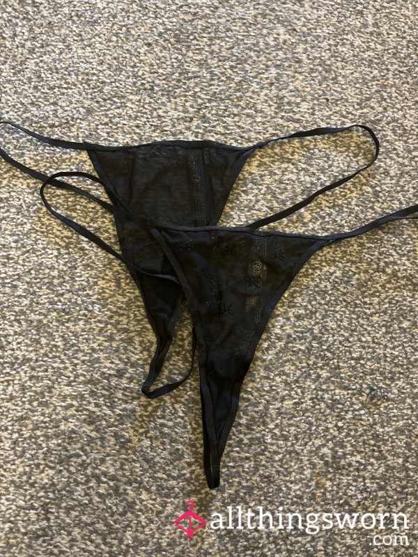 Set Of 2 Worn Thongs G String