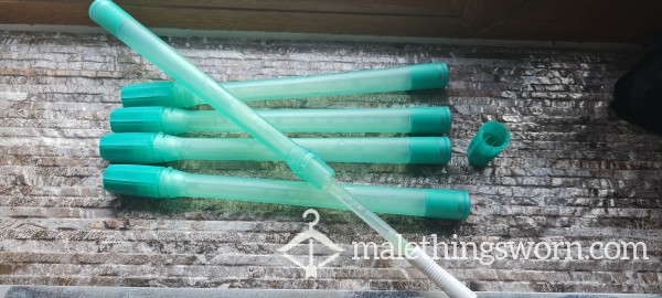 Set Of 5 USED MALE Catheters