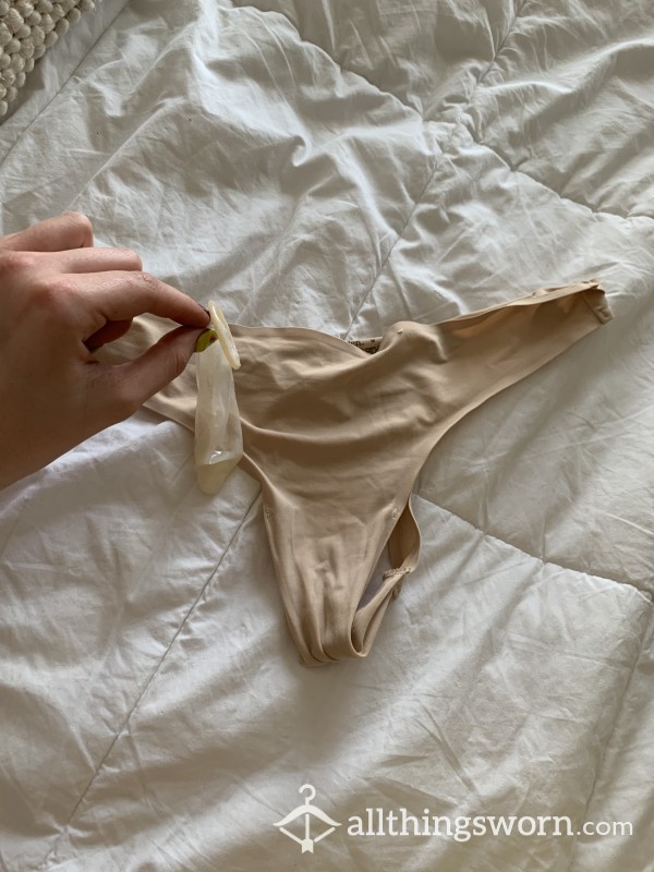 S** Nude Panty And C*m Filled Condom Bundle ☺️