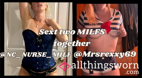 S**ting With Two Hot Milfs