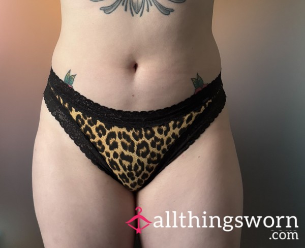 S**y Animal Print Lace Panties - NEW ~ Will Wear Just For You 💖