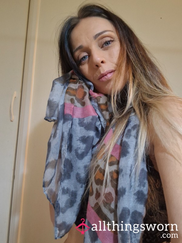 S**y Animal Print Scarf