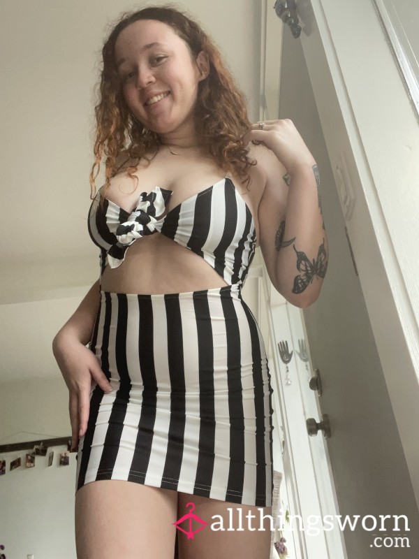 S**y Beetlejuice Themed Dress