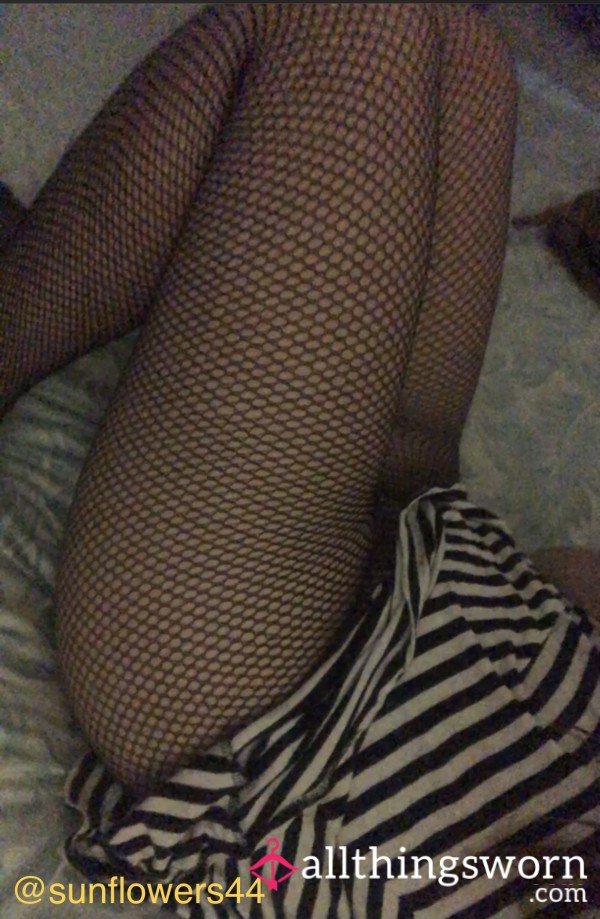 S**y Black Fishnet Stockings 😉