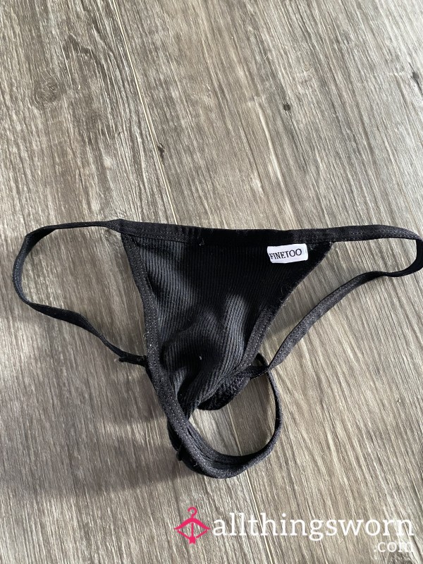 S**y Black G-string