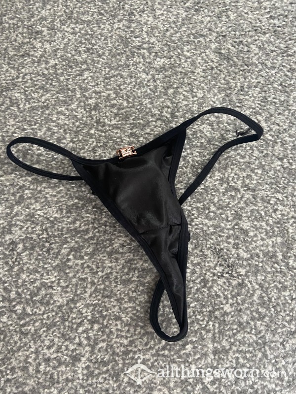 S**y Black G String Work For 24 Hours