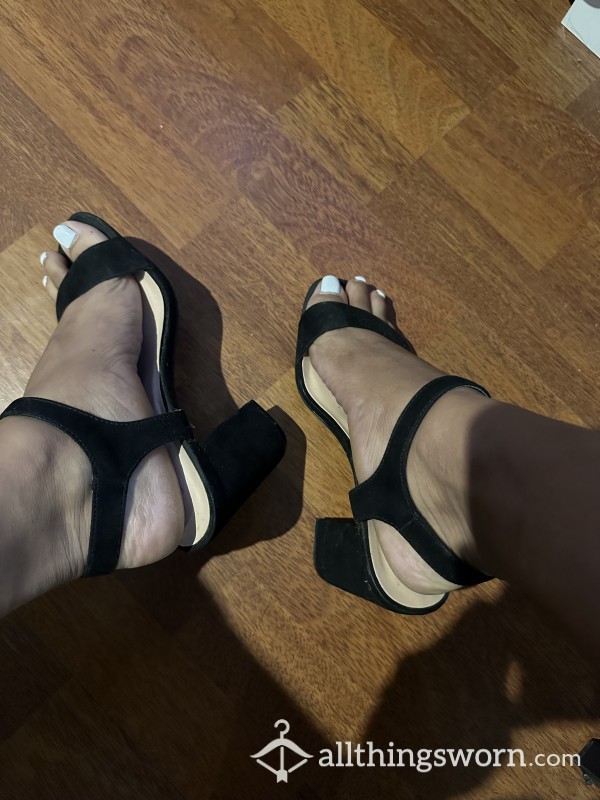 S**y Black High Heels