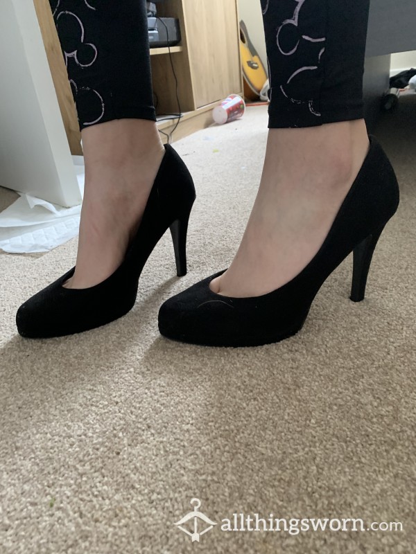 S**y Black High Heels