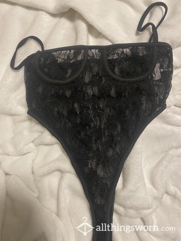 S**y Black Lace Lingerie