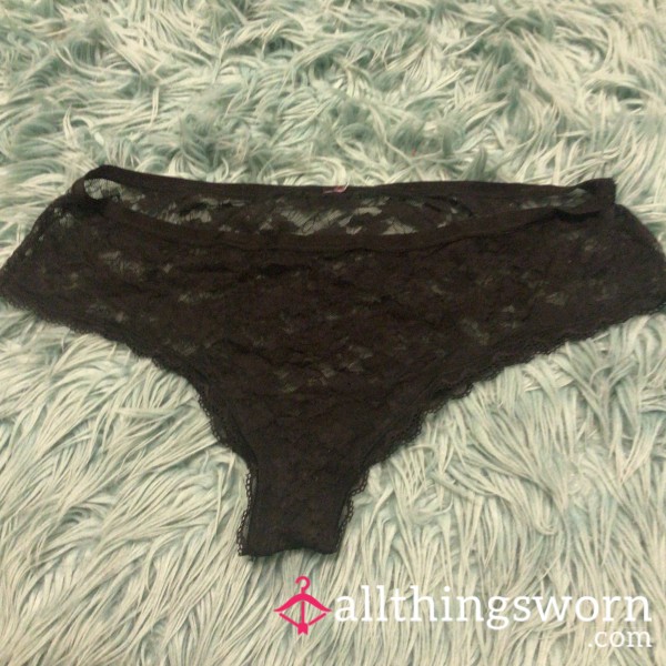 S**y Black Lace Panties