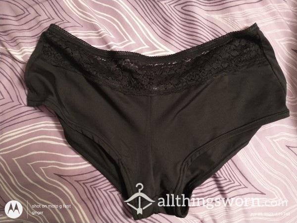 S**y Black Panties Size 3x