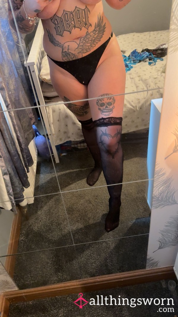 S**y Black Stocking, Just For You To Sniff 👃💦