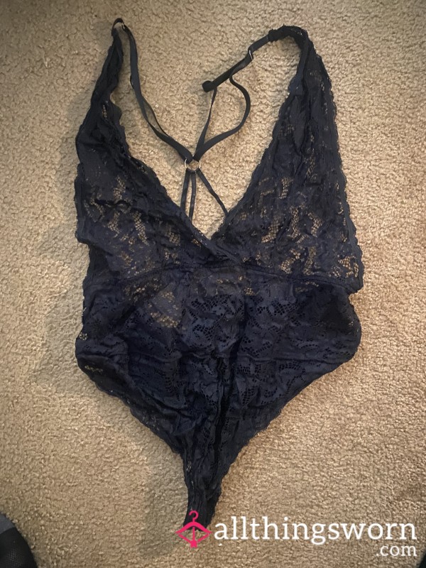 S**y Black Strappy Lingerie