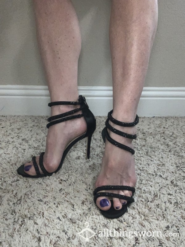 CLEARANCE S**y Black Straps