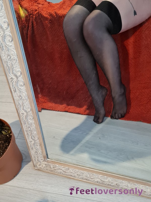 S**y Black Wore Stockings