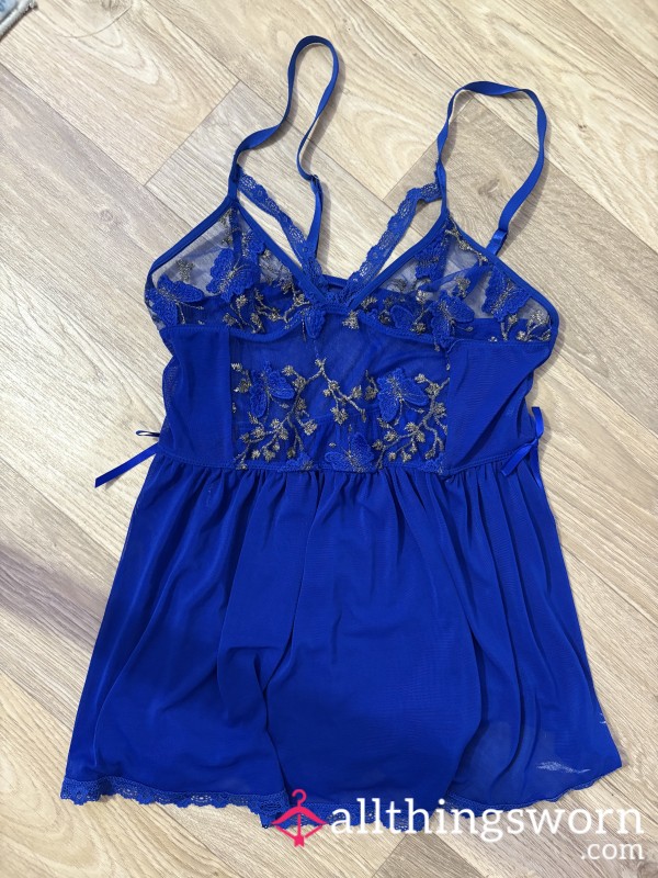 S**y Blue Night Dress