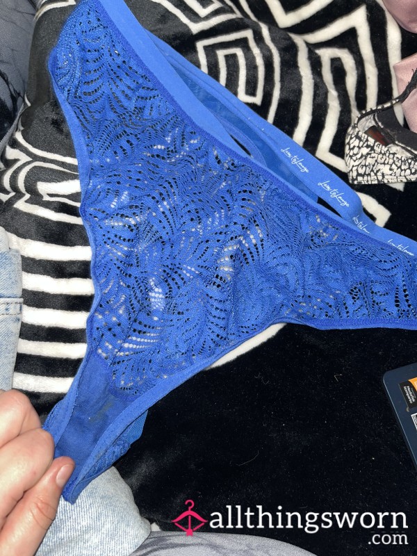 S**y Blue Thongs