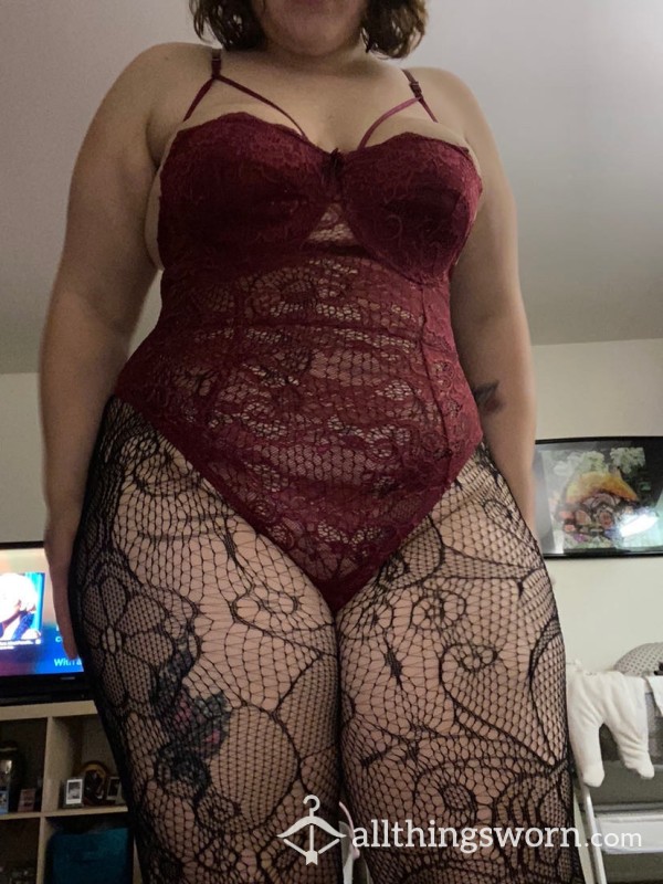 S**y Burgundy One Piece