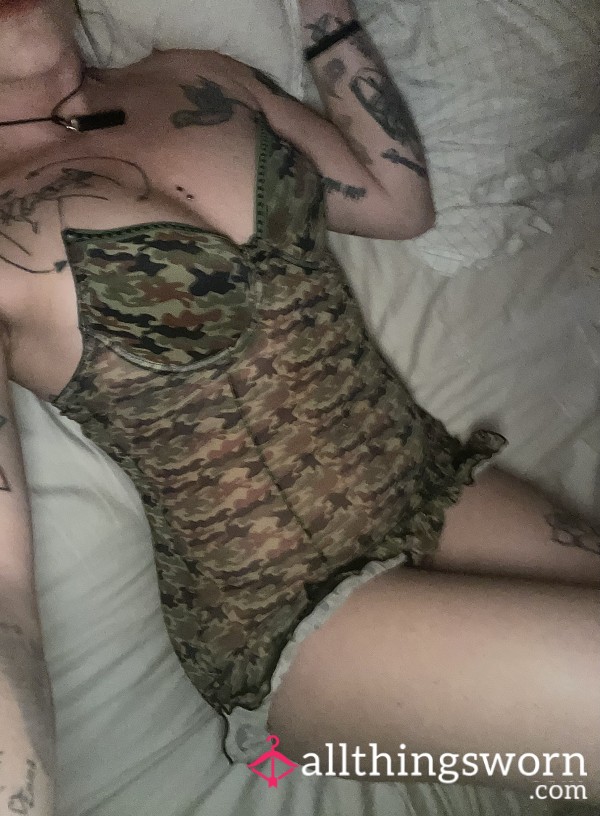 S**y Camouflage Lingerie