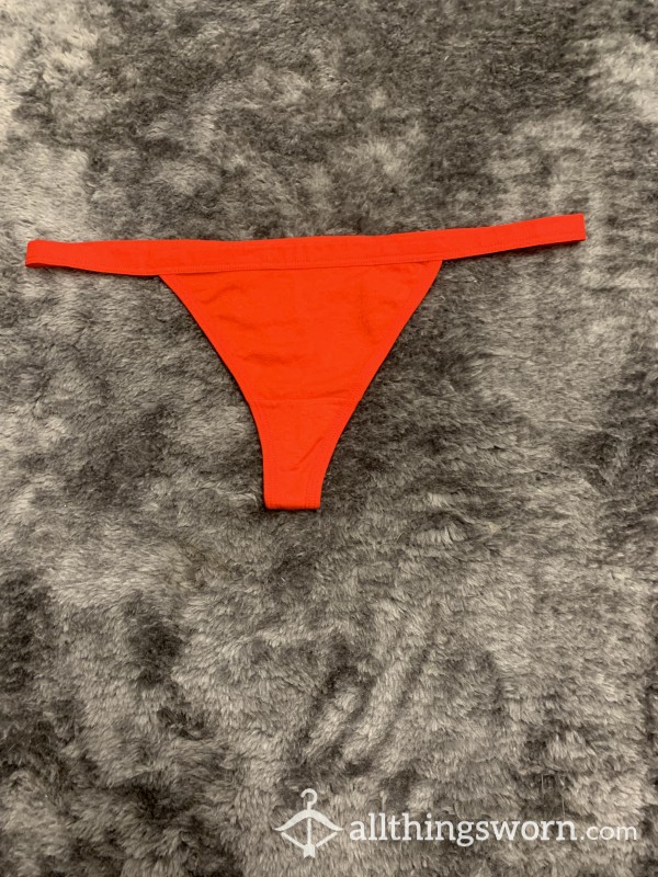 S**y Cotton Thong (Red Hot)