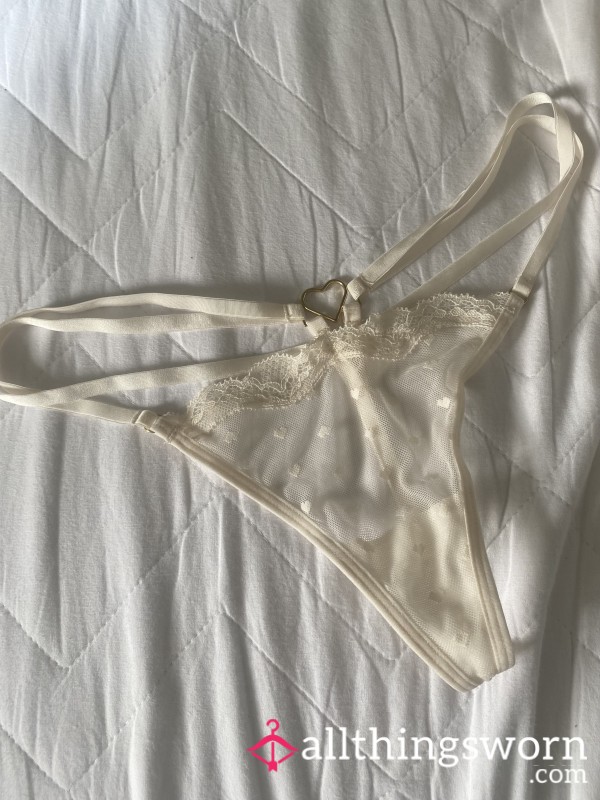 S**y Cream Heart G-String 🤍