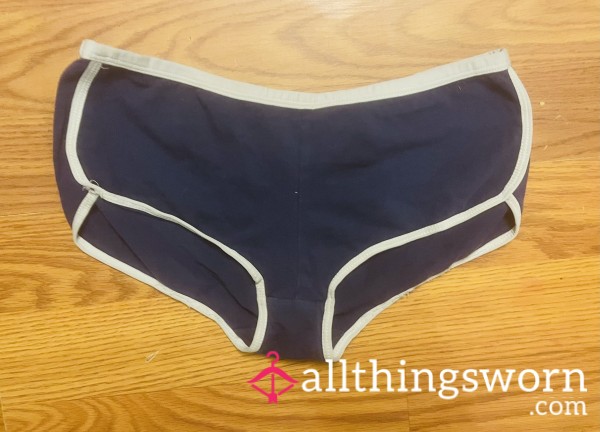 S**y Cute Dark Blue Cotton Boyshorts