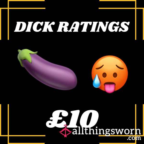 😈🙆‍♀️ S**y D*ck Rating 😋🤤