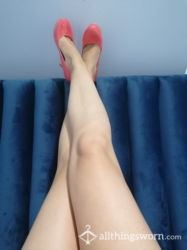 S**y Glossy Red Heels