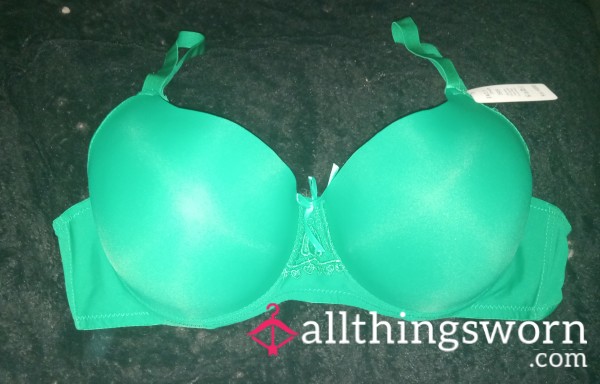 S**y Green Padded Bra