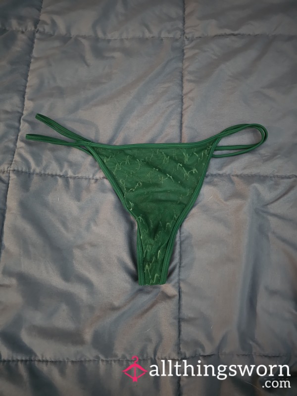 S**y Green Thong